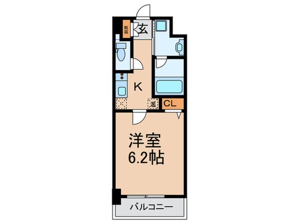 ｸﾞﾚｲｽﾚｼﾞﾃﾞﾝｽ大阪WEST(305)の物件間取画像